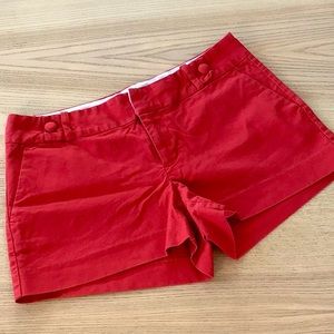 Banana Republic red shorts